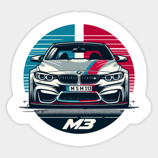 BMW M3 Sticker